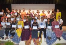 DAV Girls College hosts two-day Talent Hunt, celebrates excellence in arts, literature and performance Students receiving awards during the two-day Talent Hunt Competition at DAV Girls College Yamunanagar