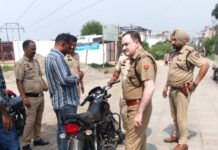 Yamunanagar Police Intensify District-Wide Checking to Strengthen Public Safety Yamunanagar Police personnel conduct vehicle checking during district-wide security drive