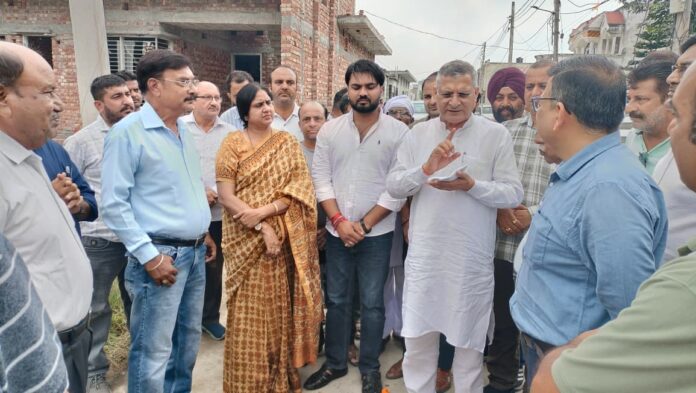 Yamunanagar development works launched in Wards 3 and 5