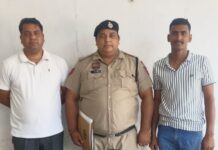 Yamunanagar Police Arrest Bike Theft Suspect, Recover Two Stolen Motorcycles Yamunanagar Police Anti Vehicle Theft Cell team during action in a motorcycle theft case.