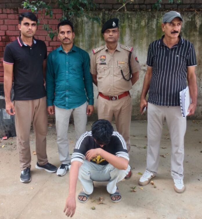 Yamunanagar Police personnel during a district crime and public safety operation