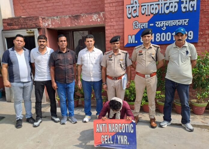 Yamunanagar Anti-Narcotics Cell arrests youth with heroin near bus stand