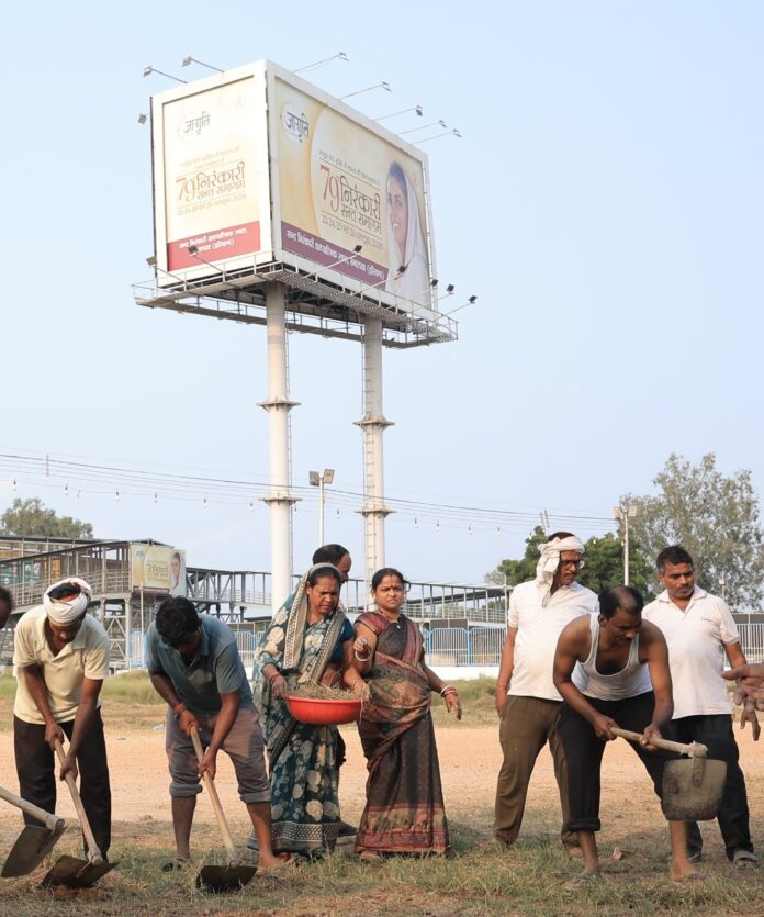 Nirankari Sant Samagam 2026 Samalkha Preparations Nirankari Sant Samagam 2026 preparations at Samalkha