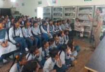 Safe City Team Raises Awareness Among Students at Government Senior Secondary School in Yamunanagar Safe City Team raises awareness among school students in Yamunanagar
