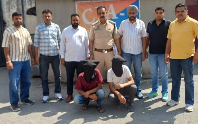 Yamunanagar Housing Board Sector 18 Murder Arrests Crime Branch-1 police team with two accused arrested in the Housing Board Sector-18 murder case in Yamunanagar